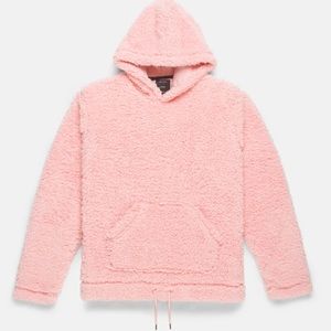 NWOT 10.Deep Poodle Fleece Hoodie